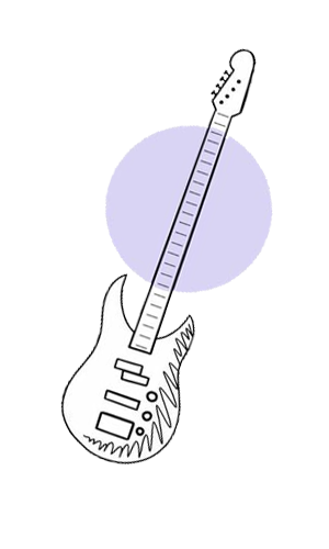 کلاس آموزش گیتار الکتریک در آکادمی موسیقی زیتون با تمرکز بر تکنیک‌های تخصصی و سبک‌های مدرن